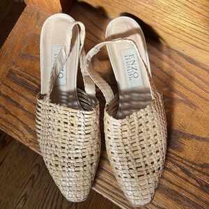 ENZO ANGIOLINI leather shoes, size 8